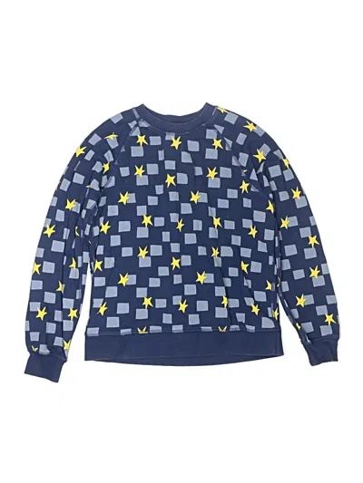 Pre-owned Hanna Andersson Kids' Pullover Sweater In Blue