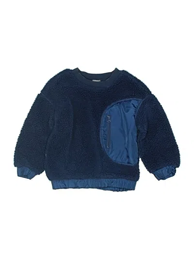 Pre-owned Hanna Andersson Kids' Pullover Sweater In Blue