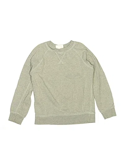 Pre-owned Hanna Andersson Kids' Pullover Sweater In Gray