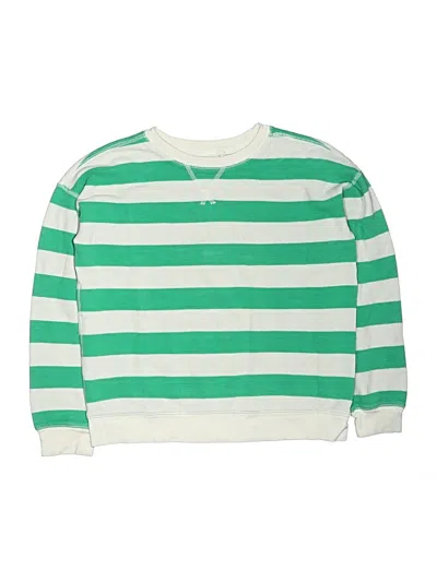 Pre-owned Hanna Andersson Kids' Pullover Sweater In Green