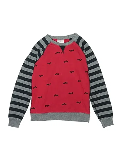 Pre-owned Hanna Andersson Kids' Pullover Sweater In Red