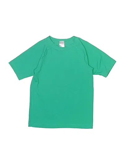 Pre-owned Hanna Andersson Kids' Rash Guard In Green