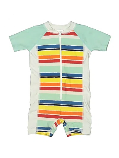 Pre-owned Hanna Andersson Kids' Rash Guard In Green