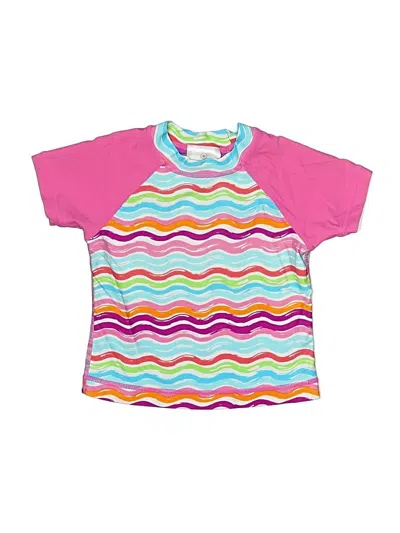 Pre-owned Hanna Andersson Kids' Rash Guard In Pink