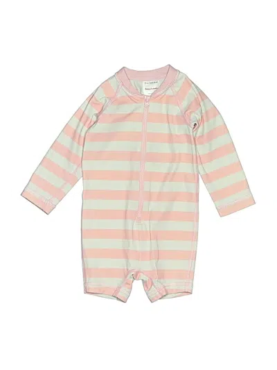 Pre-owned Hanna Andersson Kids' Rash Guard In Pink