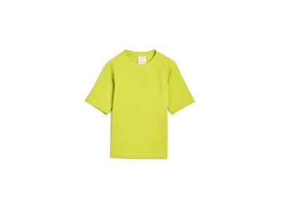 Hanna Andersson Short Sleeve Solid Rashguard (toddler/little Kid/big Kid) Boy's Swimwear Oasis Green: 3 Years (toddl In Yellow