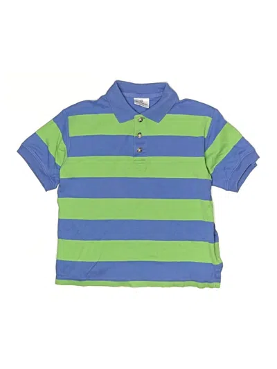 Pre-owned Hanna Andersson Kids' Short Sleeve Top Green Tops