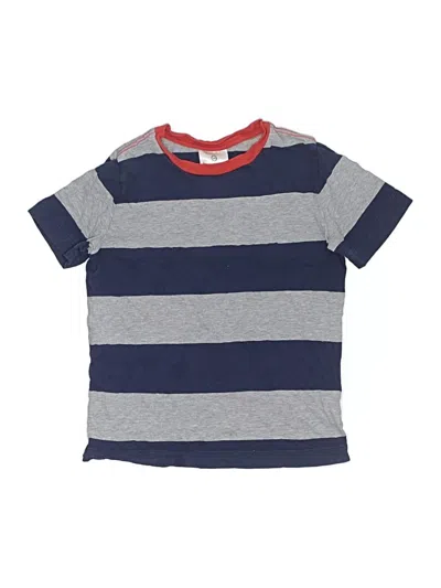 Pre-owned Hanna Andersson Kids' Short Sleeve T-shirt In Gray