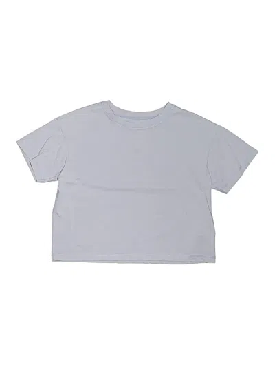 Pre-owned Hanna Andersson Kids' Short Sleeve T-shirt In Gray