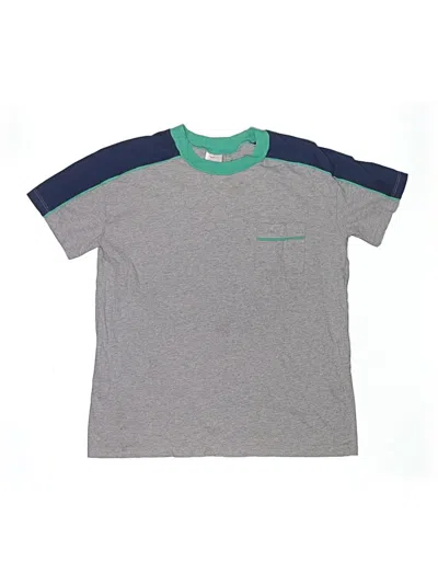 Pre-owned Hanna Andersson Kids' Short Sleeve T-shirt In Gray