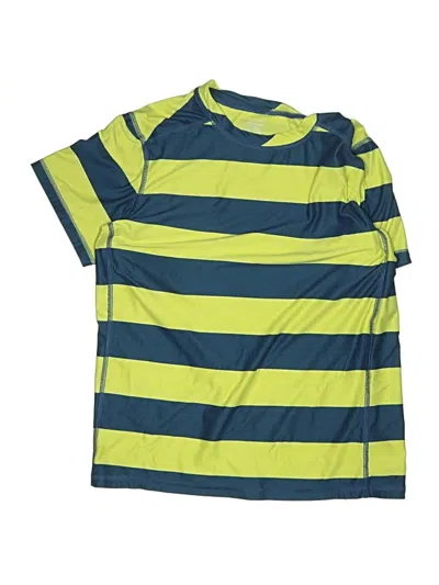 Pre-owned Hanna Andersson Kids' Short Sleeve T-shirt In Green