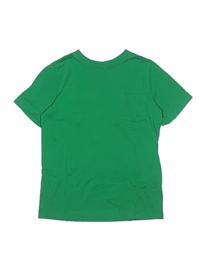 Pre-owned Hanna Andersson Kids' Short Sleeve T-shirt In Green