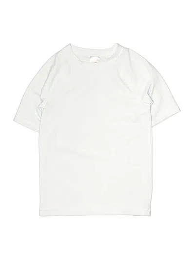 Pre-owned Hanna Andersson Kids' Short Sleeve T-shirt In Ivory
