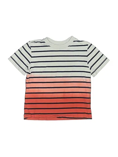 Pre-owned Hanna Andersson Kids' Short Sleeve T-shirt In Orange