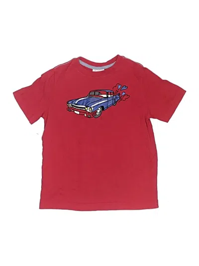 Pre-owned Hanna Andersson Kids' Short Sleeve T-shirt In Red