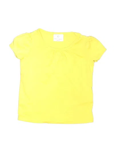Pre-owned Hanna Andersson Kids' Short Sleeve T-shirt In Yellow
