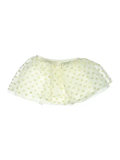 Pre-owned Hanna Andersson Kids' Skirt In White
