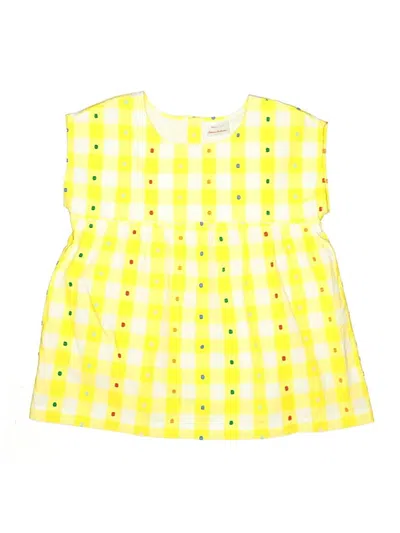 Pre-owned Hanna Andersson Kids' Sleeveless Blouse In Yellow