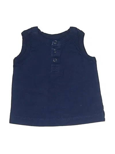 Pre-owned Hanna Andersson Babies' Sleeveless T-shirt In Blue