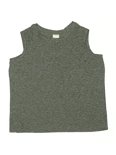 Pre-owned Hanna Andersson Kids' Sleeveless T-shirt In Gray