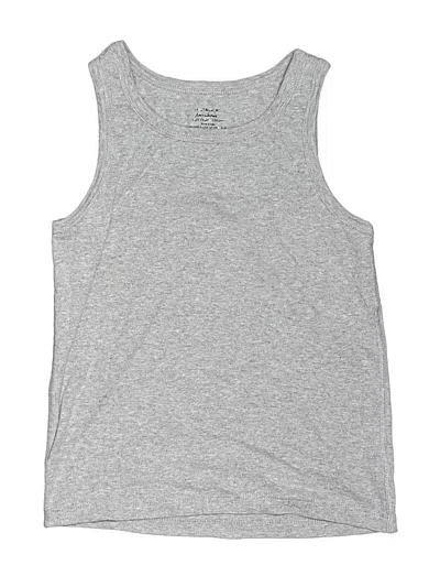 Pre-owned Hanna Andersson Kids' Sleeveless T-shirt In Gray