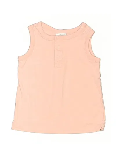 Pre-owned Hanna Andersson Kids' Sleeveless T-shirt In Pink