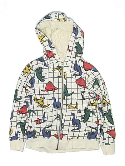 Pre-owned Hanna Andersson Kids' Snow Jacket In White
