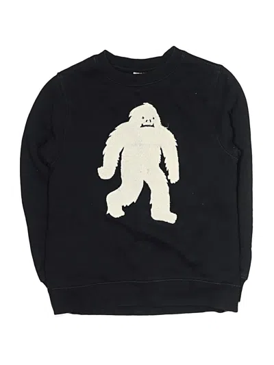 Pre-owned Hanna Andersson Kids' Sweatshirt In Black