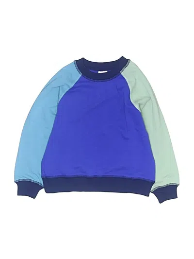 Pre-owned Hanna Andersson Kids' Sweatshirt In Blue