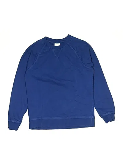 Pre-owned Hanna Andersson Kids' Sweatshirt In Blue