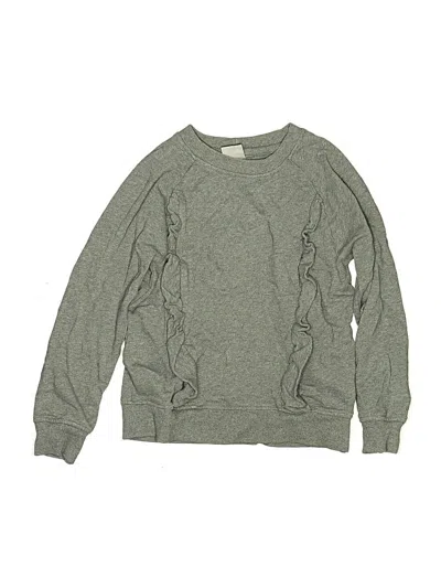Pre-owned Hanna Andersson Kids' Sweatshirt In Gray