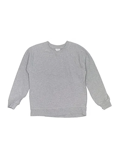 Pre-owned Hanna Andersson Kids' Sweatshirt In Silver