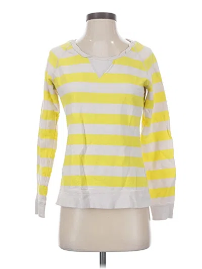 Pre-owned Hanna Andersson Sweatshirt In Yellow