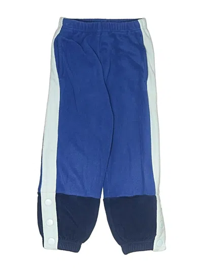 Pre-owned Hanna Andersson Kids' Track Pants In Blue