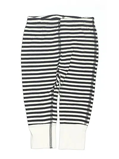 Pre-owned Hanna Andersson Kids' Track Pants In White