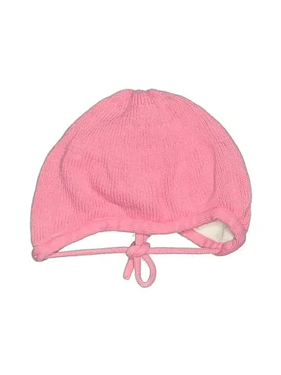Pre-owned Hanna Andersson Kids' Winter Hat In Pink