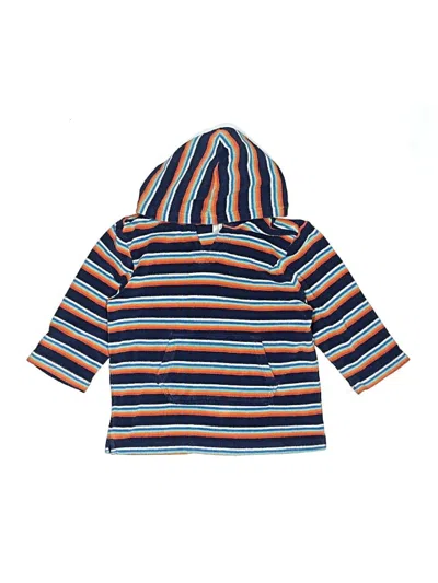 Pre-owned Hanna Andersson Kids' Zip Up Hoodie In Blue