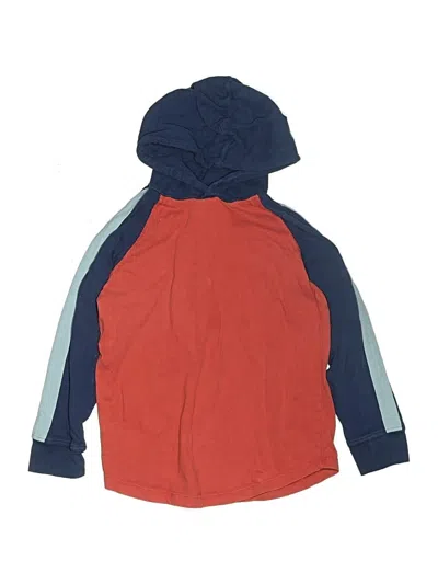 Pre-owned Hanna Andersson Kids' Zip Up Hoodie In Red