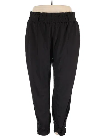 Pre-owned Hanna Nikole Track Pants In Black