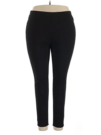 Pre-owned Hannah Active Pants In Black