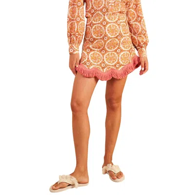 Hannah Artwear Aura Skirt In Cabana In Neutral