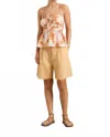 Hannah Artwear Ava Camisole In Mangrove Peach In Multi