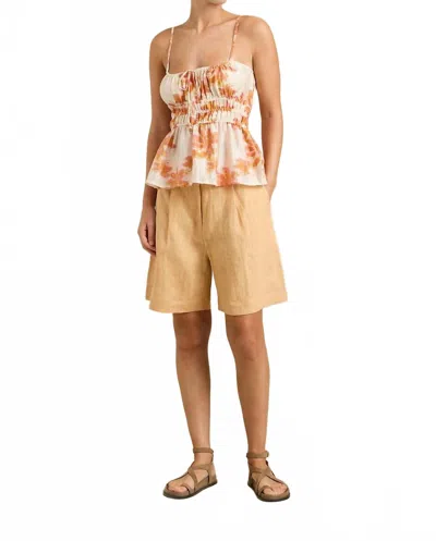 Hannah Artwear Ava Camisole In Mangrove Peach In Multi