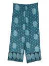 Hannah Artwear Azra Trousers In Blue