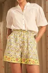 Hannah Artwear Carolina Short In Campanilla Mimosa