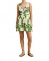 Hannah Artwear Isabella Dress In Mangrove Khaki In Gold