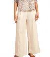 Hannah Artwear Lena Blouse In Campanilla Iris In Neutral