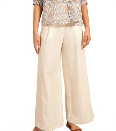 Hannah Artwear Lena Blouse In Campanilla Iris In Neutral