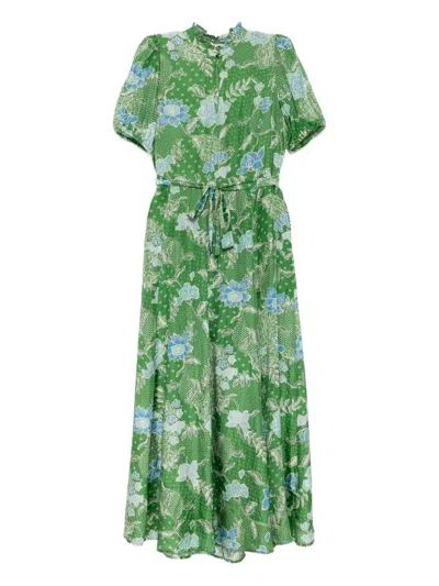Hannah Artwear Oceanus Dress In Green
