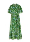 Hannah Artwear Oceanus Silk Maxi Dress